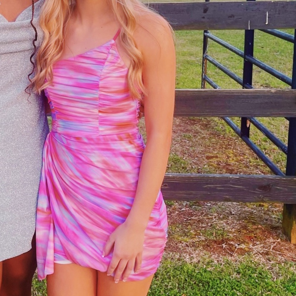 Mini dress pink